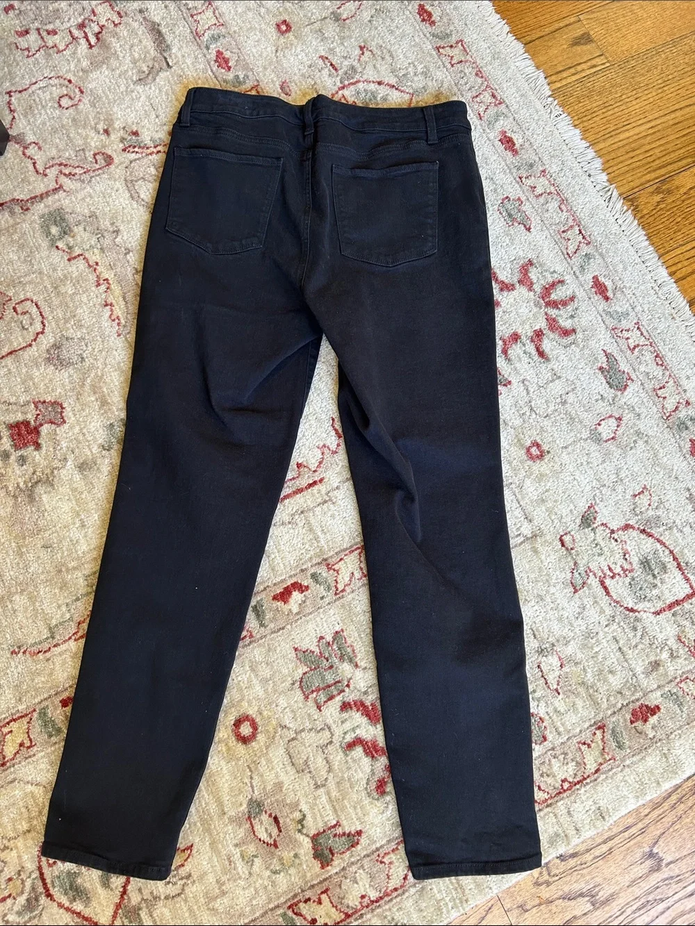 Talbots Flawless Black Slim Ankle Jeans EUC - Picture 4 of 11